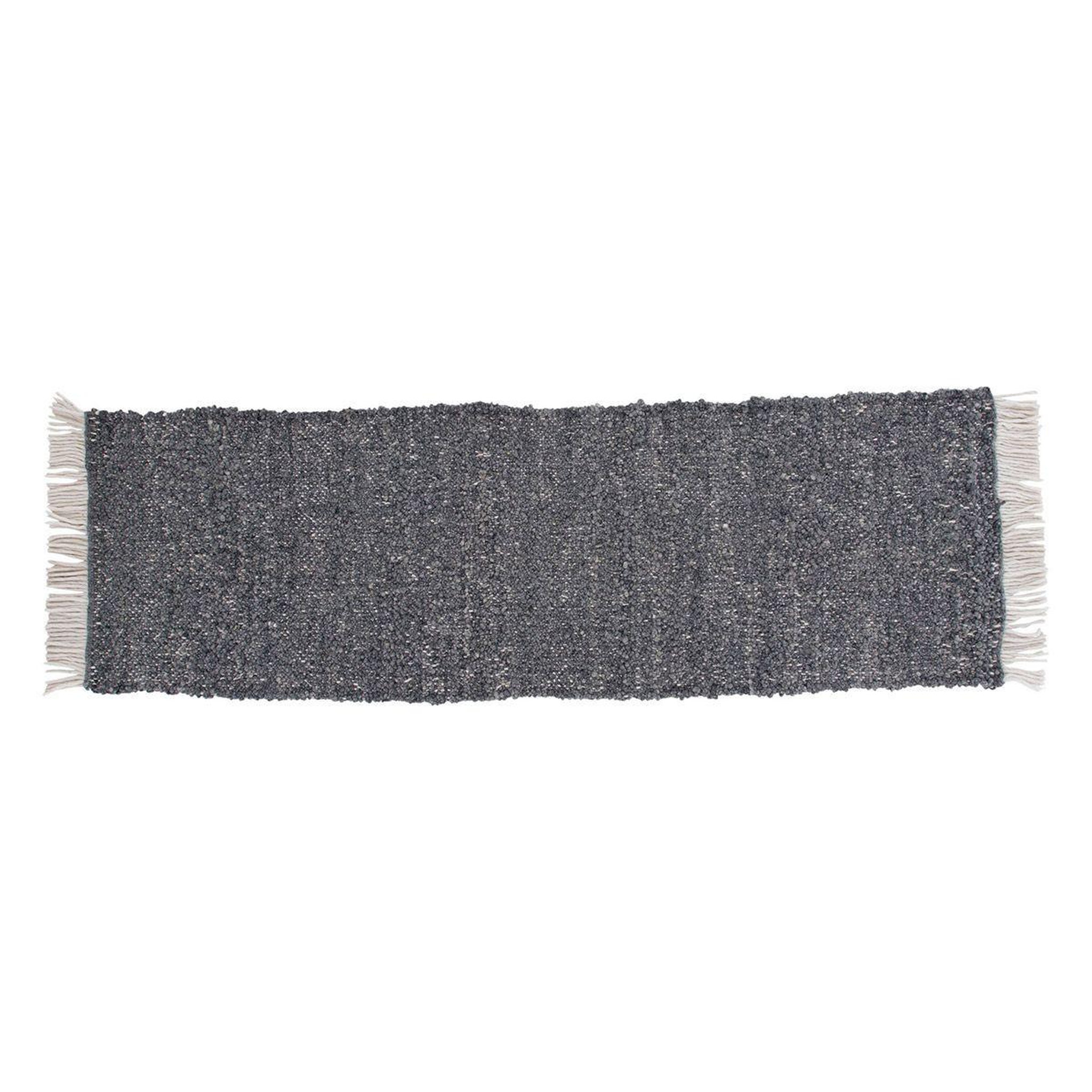 Paris Prix Tapis déco en laine  betina  80x250cm gris
