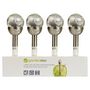 Voir la diapositive 3 : GARDENSTAR Lampe de jardin solaire inox LED H38 cm