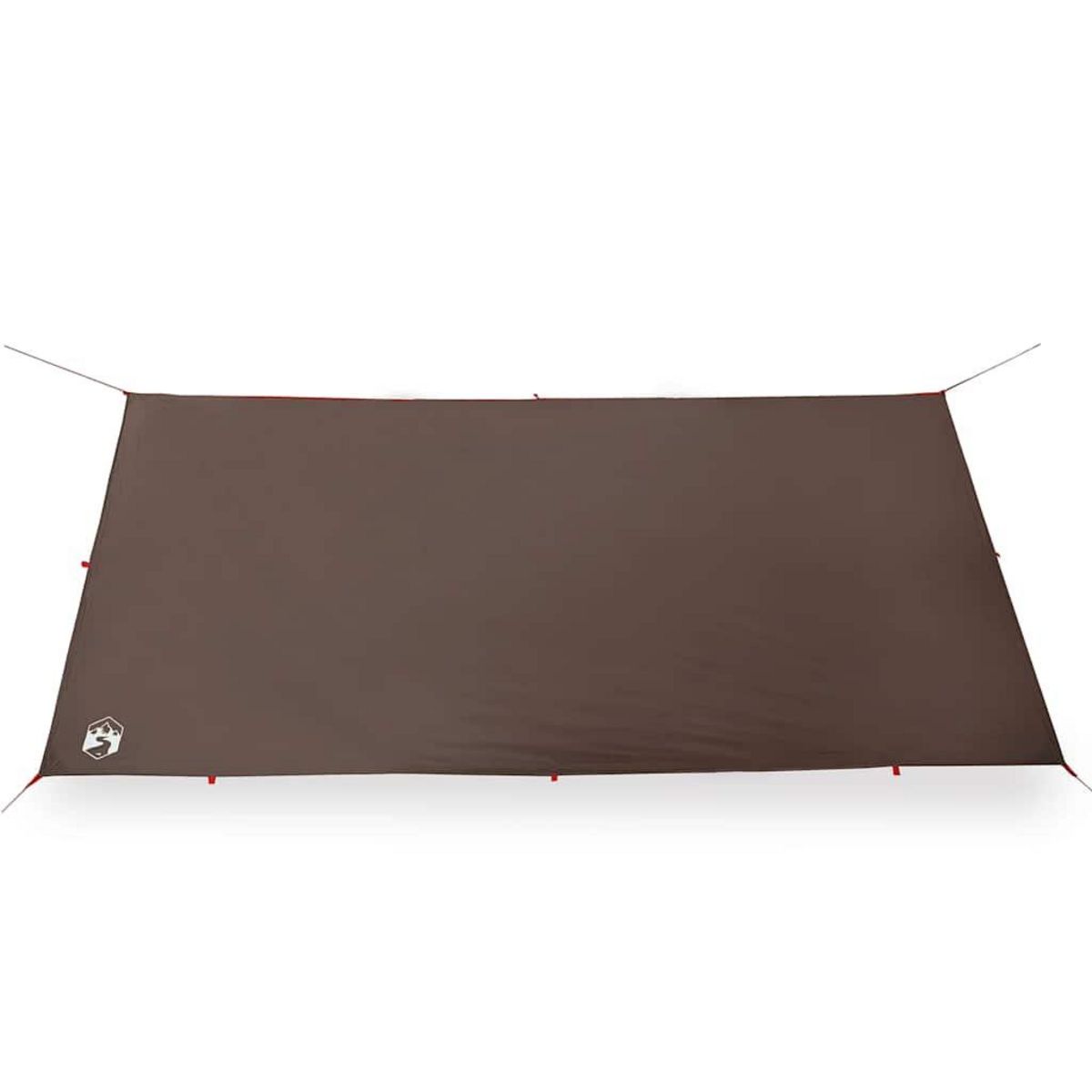 VIDAXL Bache de camping marron 406x306 cm impermeable