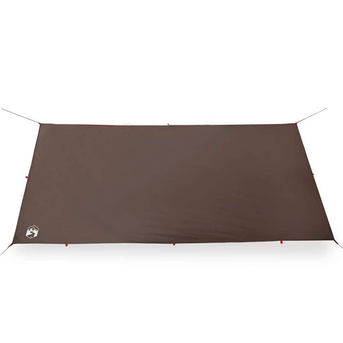 VIDAXL Bache de camping marron 406x306 cm impermeable