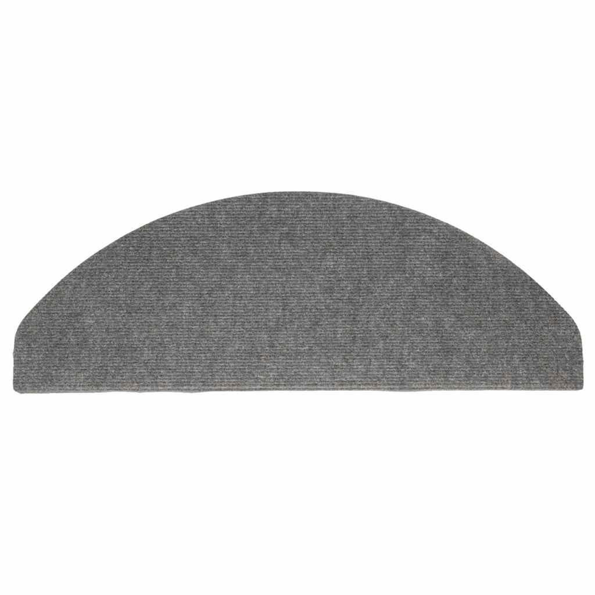 Voir la diapositive 5 : VIDAXL Tapis d'escalier auto-adhesifs 30 pcs gris 65x22,5x3,5 cm