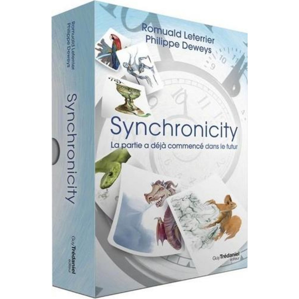 SYNCHRONICITY. LA PARTIE A DEJA COMMENCE DANS LE FUTUR - COFFRET AVEC 100 CARTES, Leterrier Romuald