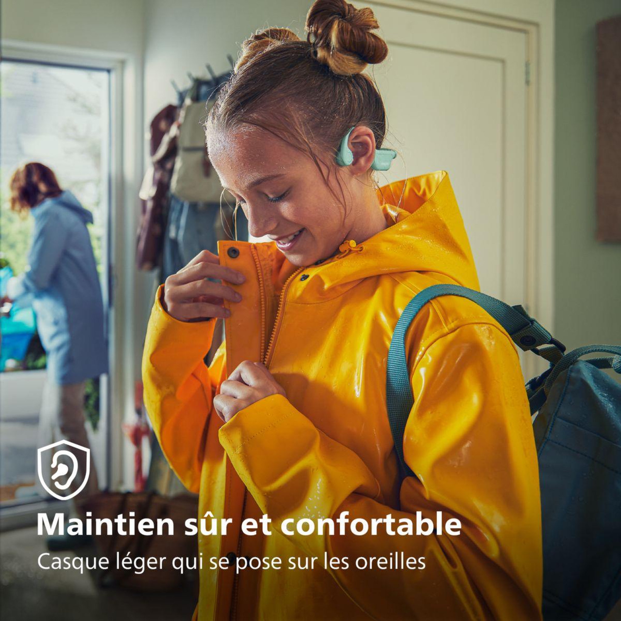 Voir la diapositive 4 : Philips Casque TAK4607GR Vert