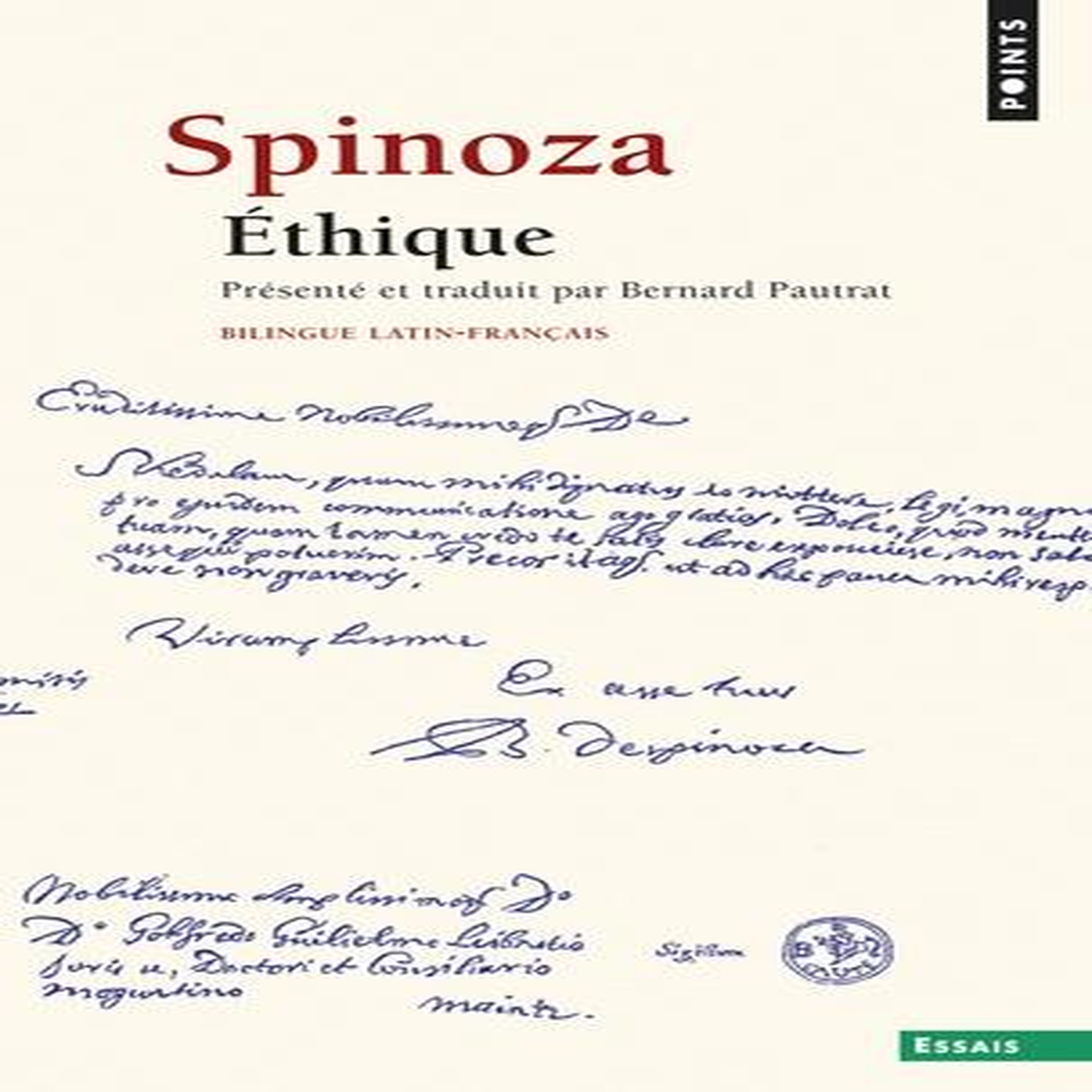 ETHIQUE. EDITION REVUE ET AUGMENTEE. EDITION BILINGUE FRANCAIS-LATIN, Spinoza Baruch