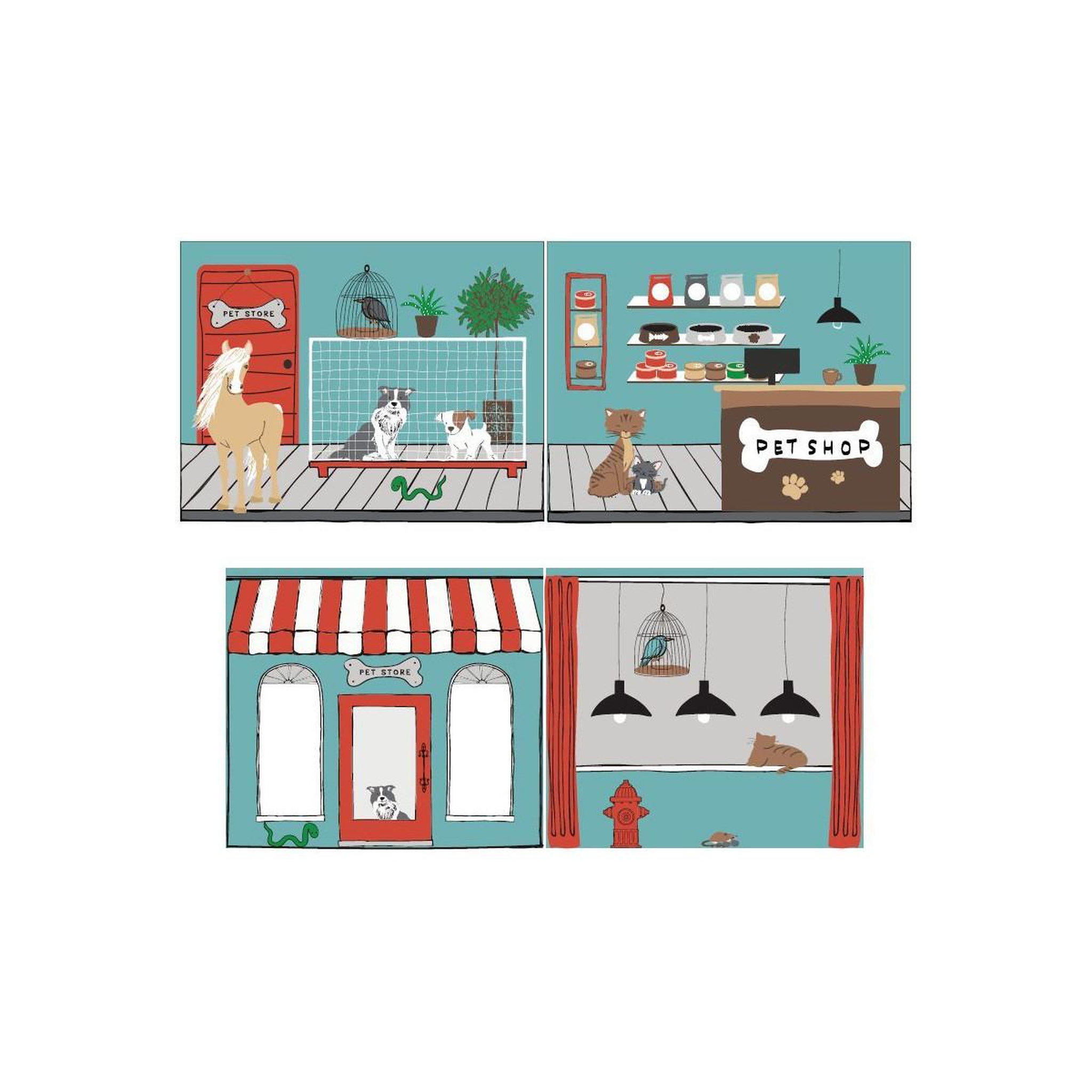 Voir la diapositive 4 : Paris Prix Lit enfant toboggan & tente  scott pet shop  90x200cm blanc