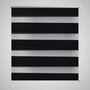 VIDAXL Store enrouleur tamisant 50 x 100 cm noir