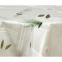 Voir la diapositive 3 : HABITABLE Nappe en toile cirée ronde Aromatic - Diam. 135 cm - Ecru