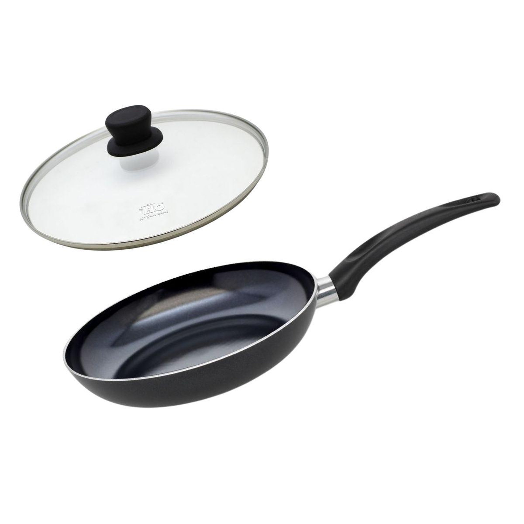 ELO Set poêle 32 cm céramique sans pfas et couvercle elo prima cucina