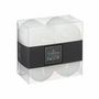 Voir la diapositive 3 : COMPTOIR DE LA BOUGIE Lot de 4 Bougies Votives  Rustic  4,5cm Blanc