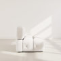 Voir la diapositive 6 : LISA DESIGN Grace - module d'assise en velours texturé