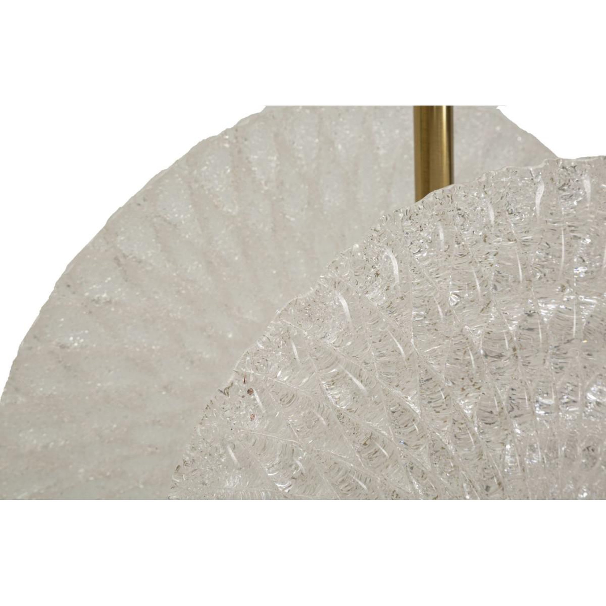 Voir la diapositive 6 : Paris Prix Lampe suspension en verre  circle  35cm blanc & or