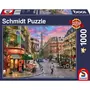 Schmidt Puzzle 1000 pièces : Vue sur la tour Eiffel