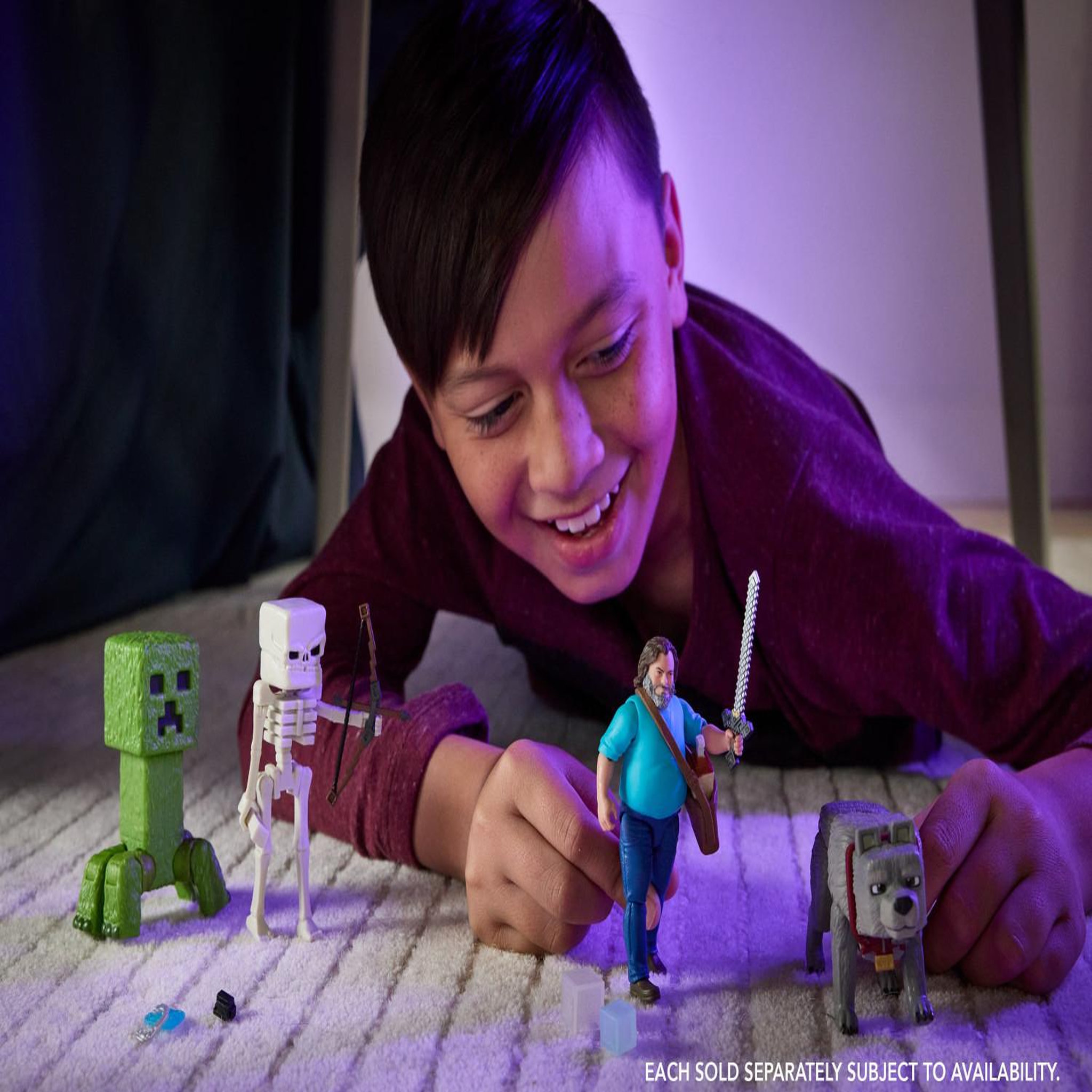 Voir la diapositive 3 : MATTEL FIG 10CM MINECRAFT ASS* Mattel MALJFR44