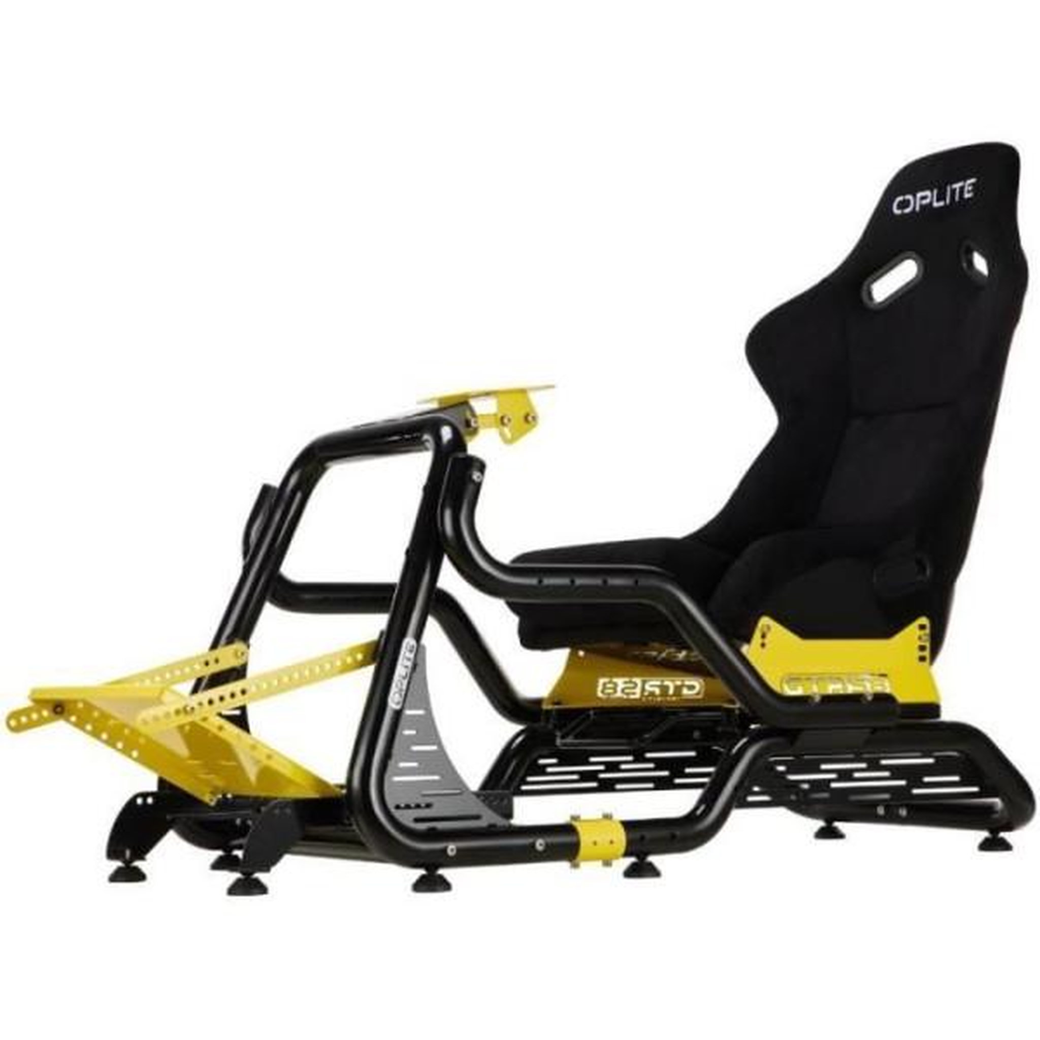 OPLITE Cockpit de simulation racing - OPLITE - GTR S8 Elite Force - Jaune