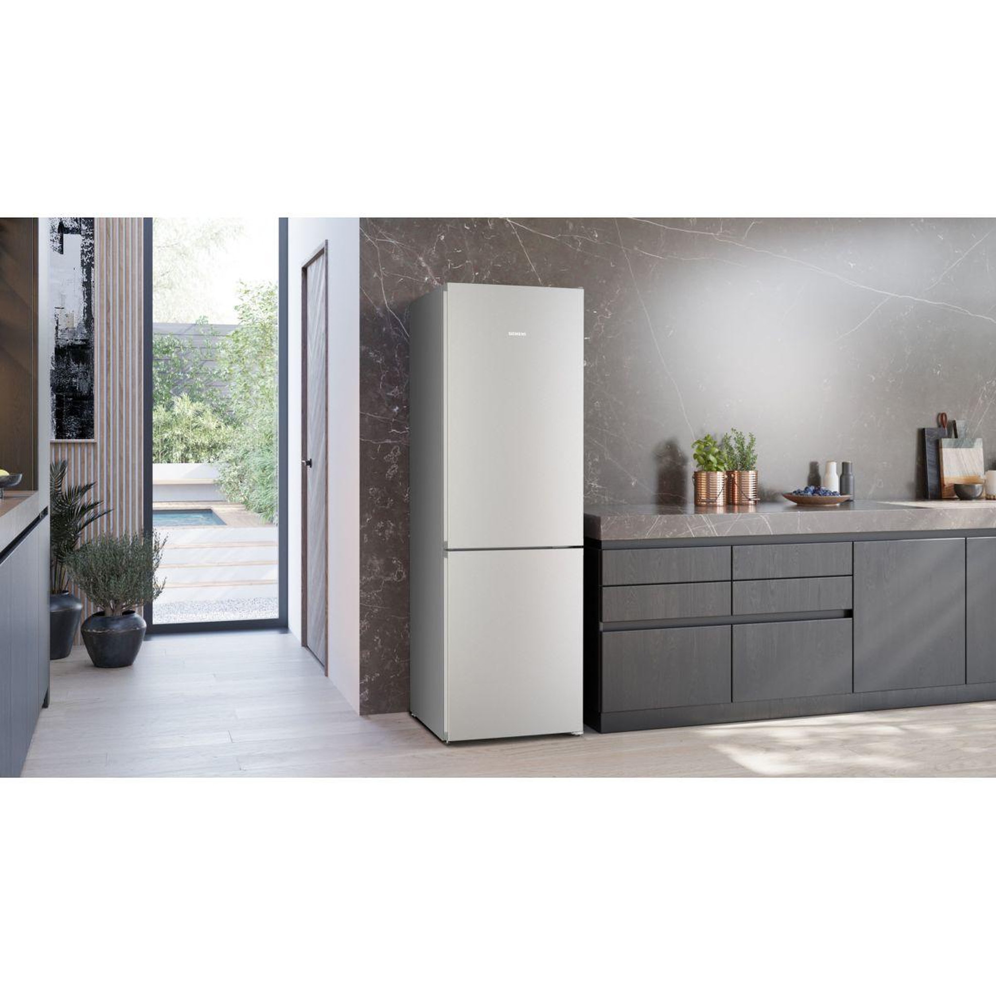 Voir la diapositive 3 : Siemens Réfrigérateur combiné kg36nvibg