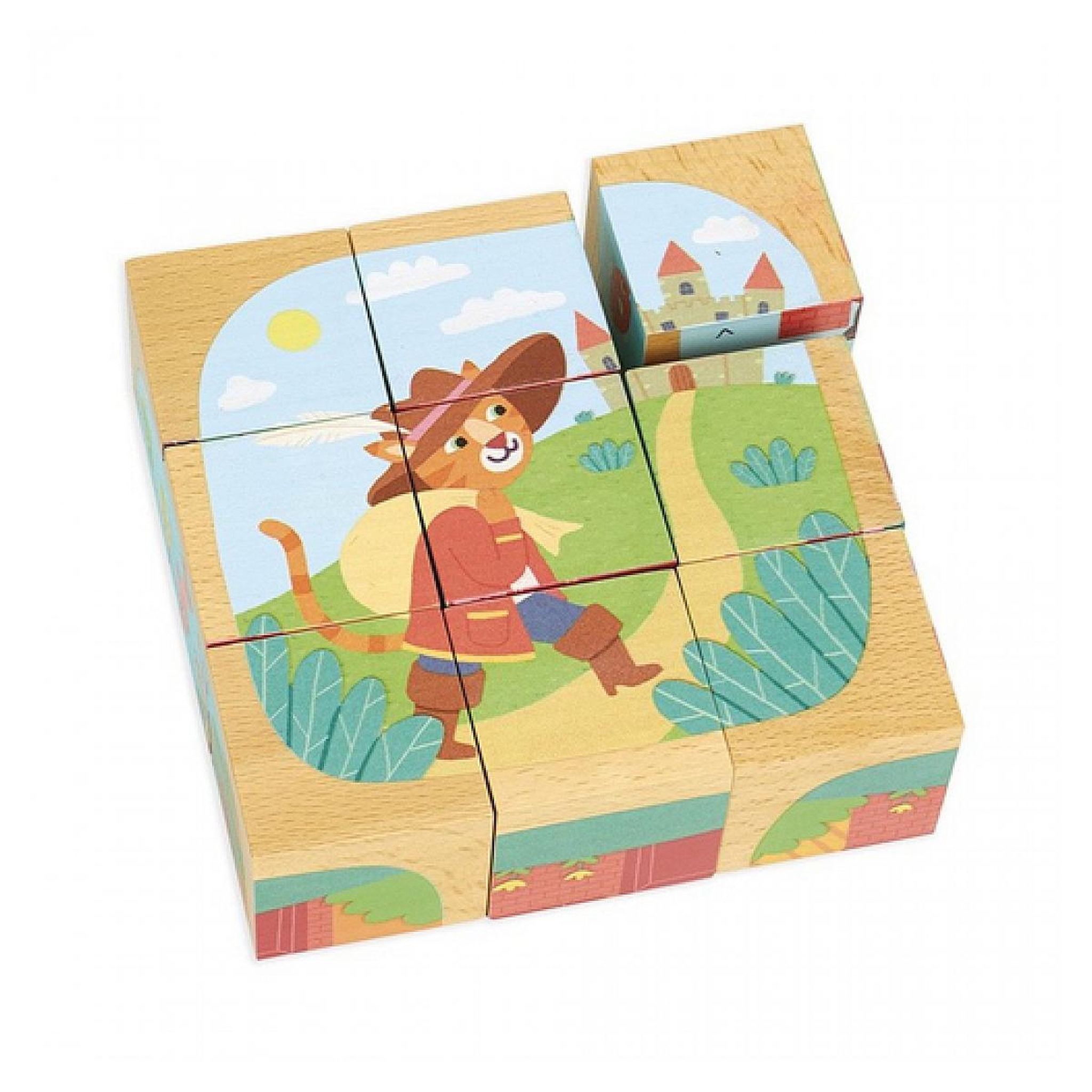 Vilac Cubes en bois les contes