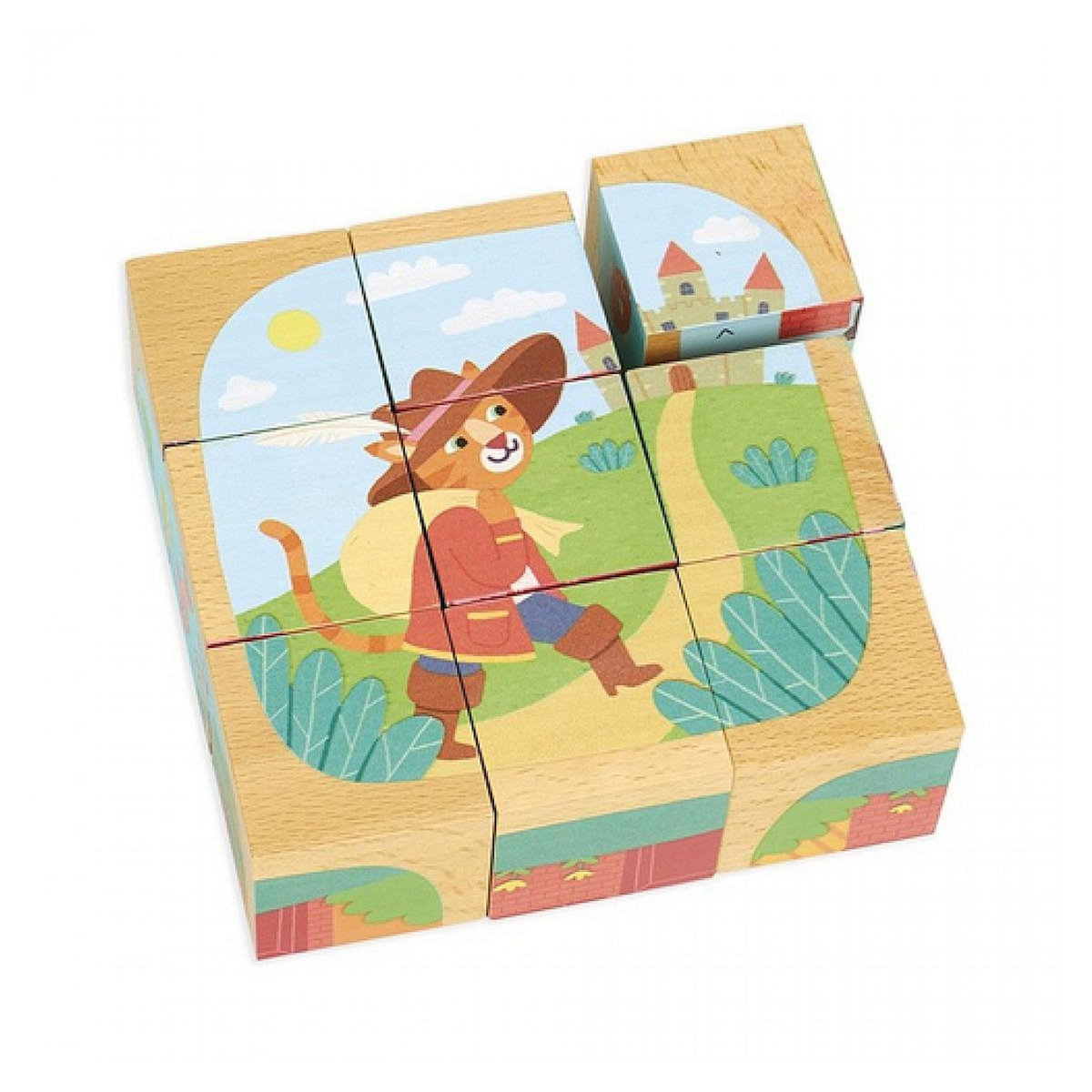 Vilac Cubes en bois les contes