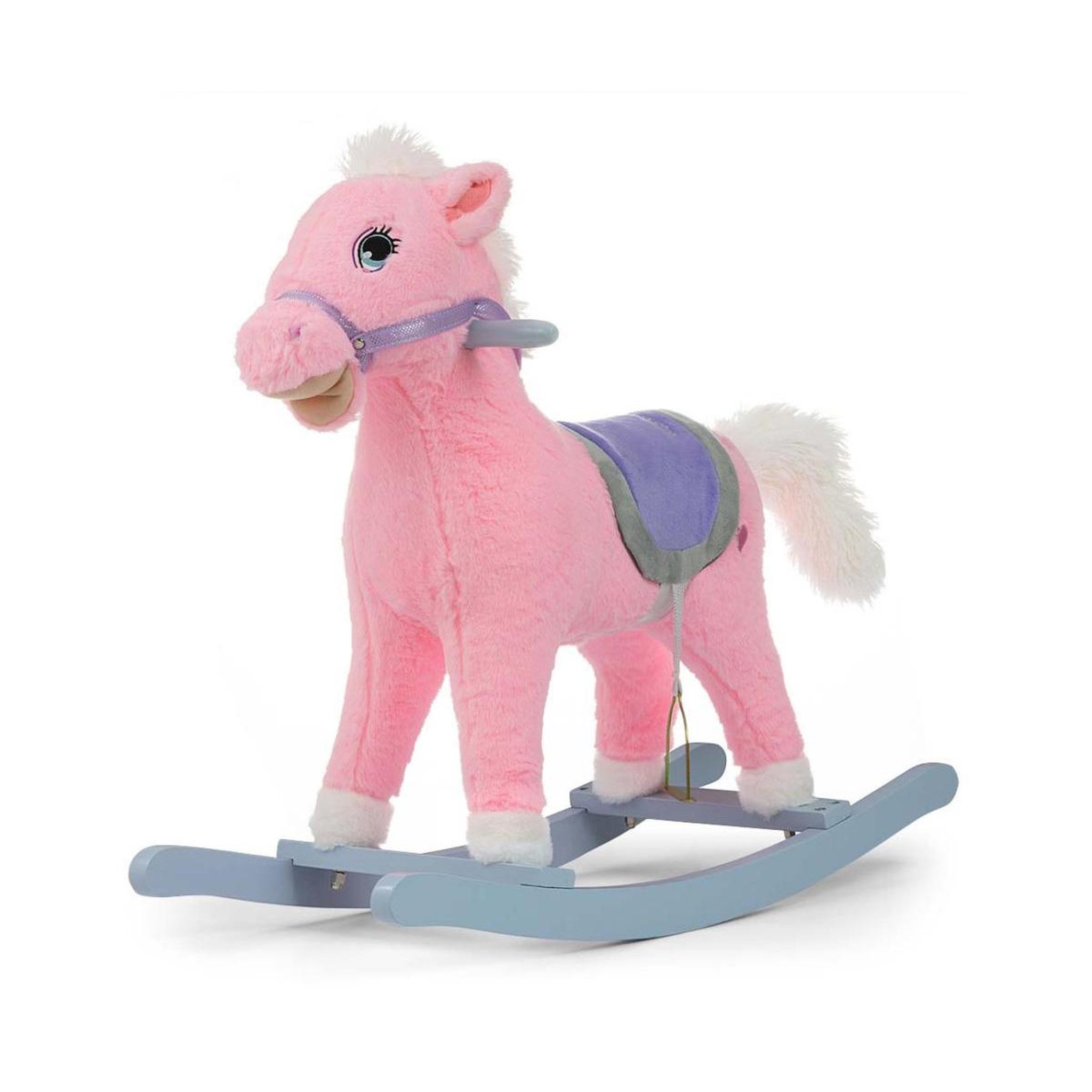 MILLY MALLY Cheval à bascule  Latek Rose