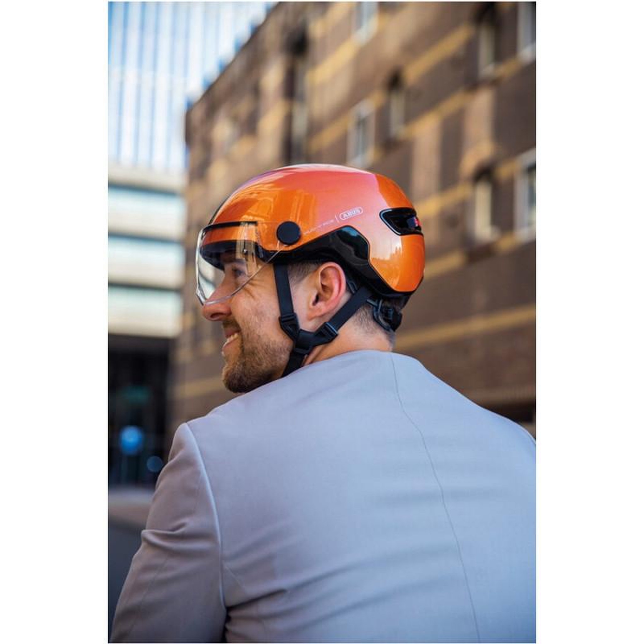 Voir la diapositive 3 : ABUS Casque vélo Abus HUD Y ACE GOLDFISH M