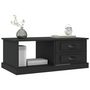 Voir la diapositive 4 : VIDAXL Table basse Noir 90x50x35 cm Bois d ingénierie