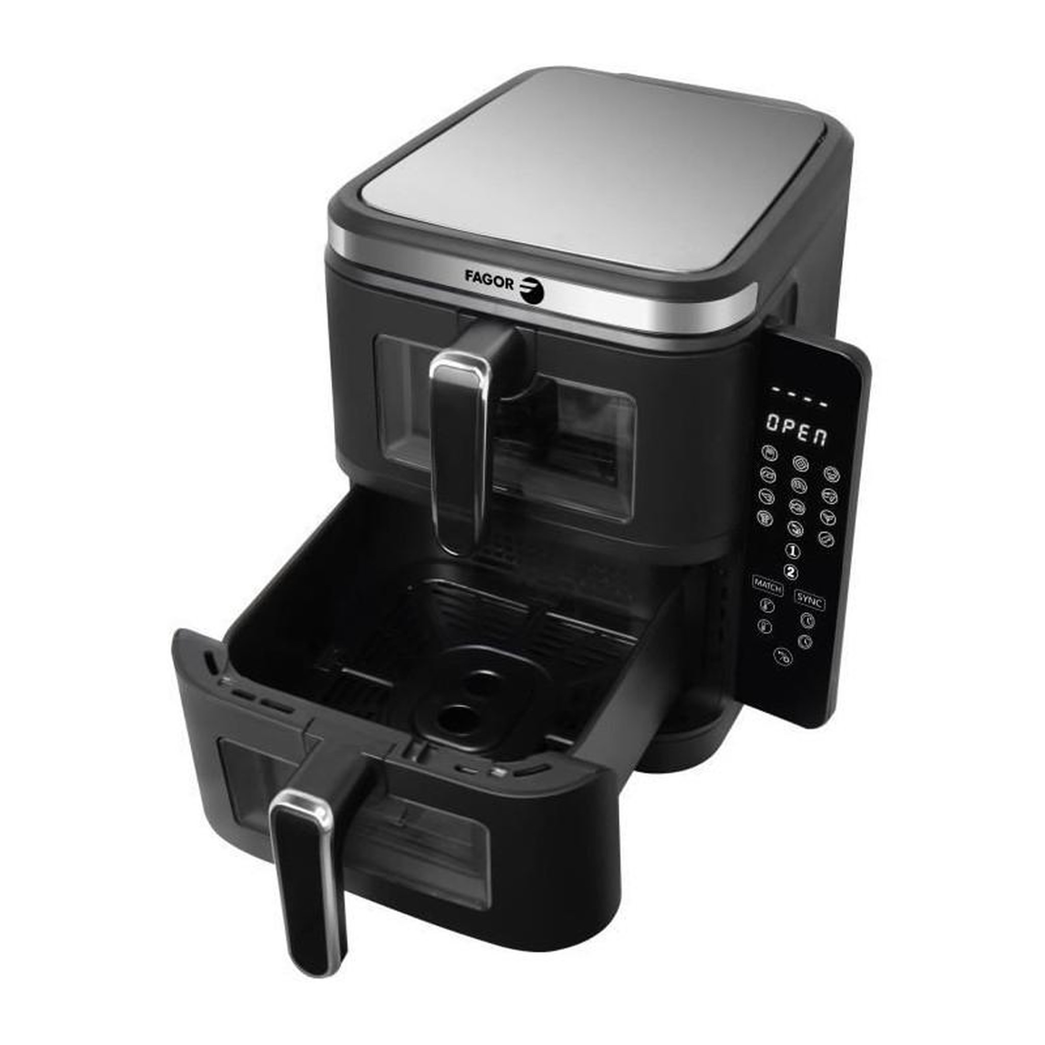 Voir la diapositive 4 : Fagor Friteuse sans huile 11l 2800w noir - fgd11