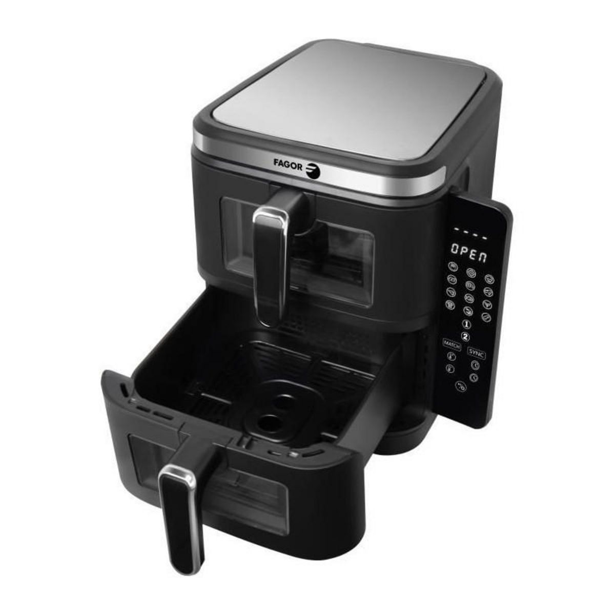 Fagor Friteuse sans huile 11l 2800w noir - FGD11