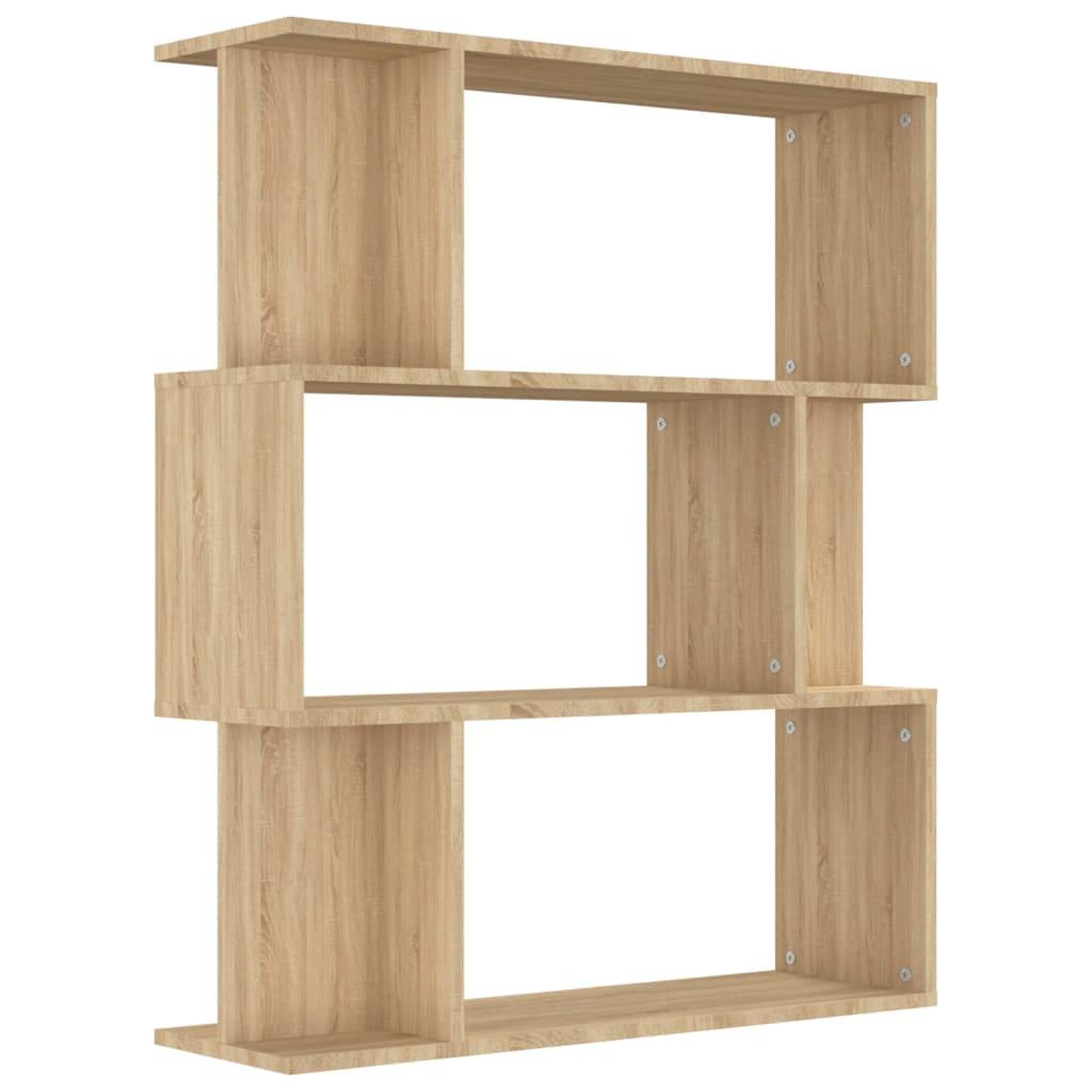 Voir la diapositive 2 : VIDAXL Bibliotheque/Separateur de piece Chene sonoma Bois d'ingenierie