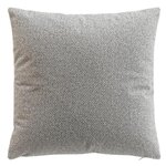 Paris Prix Coussin Déco Chenille  Meriel  45x45cm Gris