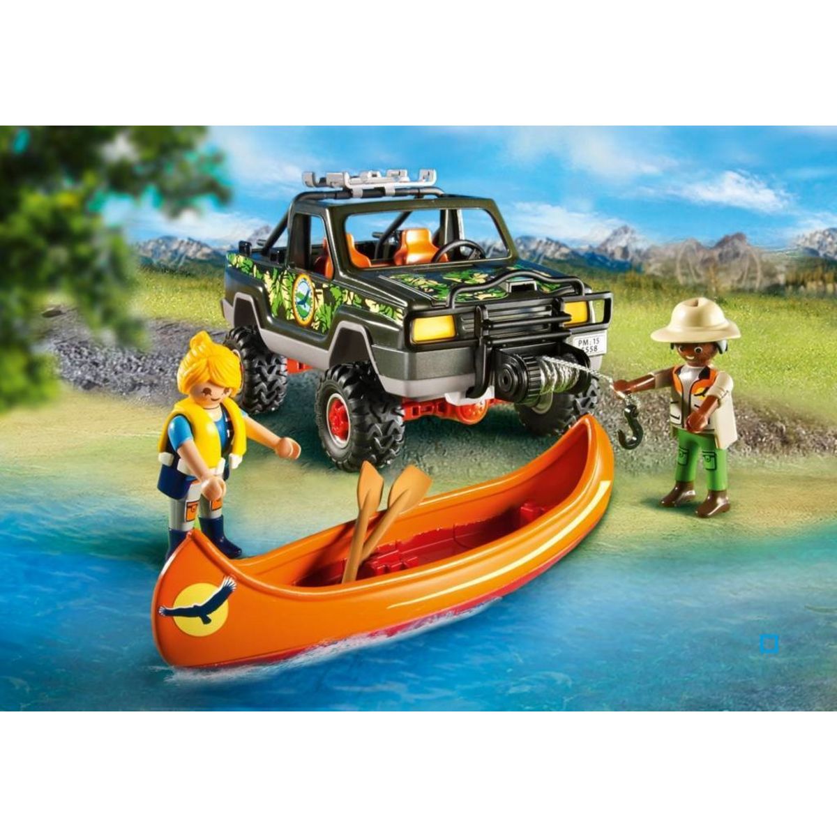 PLAYMOBIL 5558 - Pick-Up des aventuriers