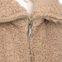 Voir la diapositive 4 : ATMOSPHERA Plaid Sweat en Sherpa  Bouclette  70x85cm Beige