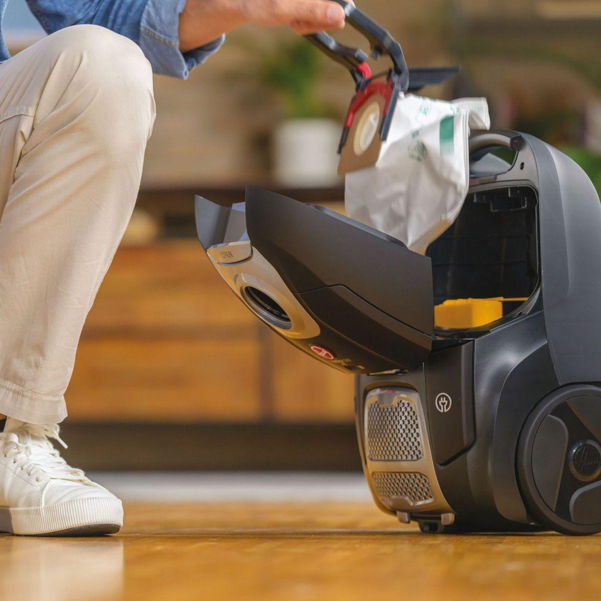 Voir la diapositive 5 : HOOVER Sac aspirateur microfibres h-energy 500-h88