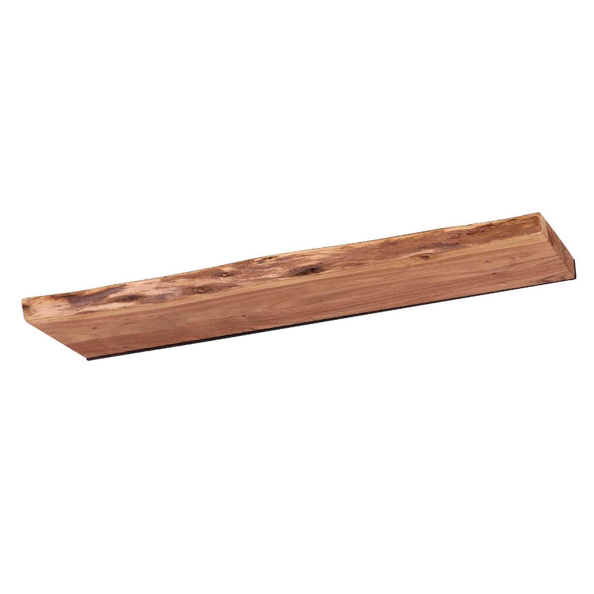 JLC KREATION Étagère murale en bois d'acacia massif 90cm ernest