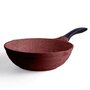 ROSSETTO Wok 28 cm Wave Cherry Wood induction
