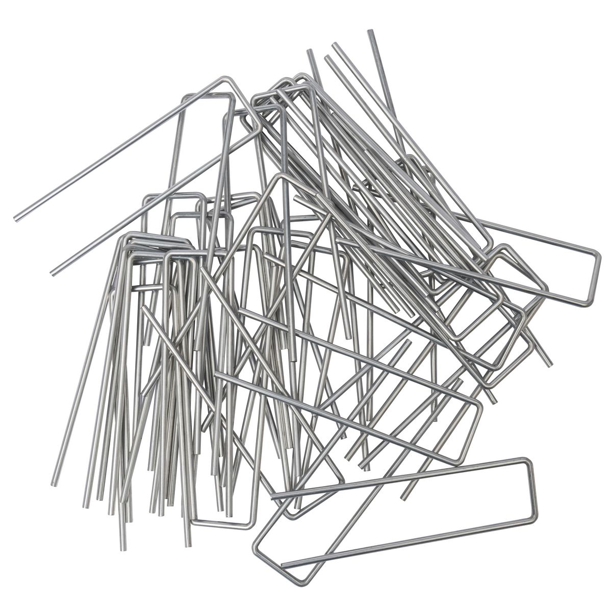  Lot de 40 Agrafes métalliques galvanisée WERKA PRO  15x4cm