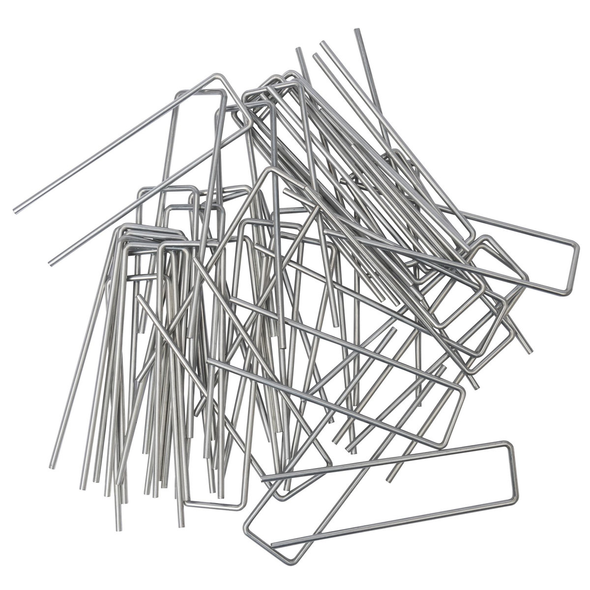  Lot de 40 Agrafes métalliques galvanisée WERKA PRO  15x4cm