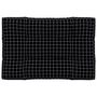 Voir la diapositive 2 : VIDAXL Coussin de palette motif a carreaux noir 120x80x12 cm tissu