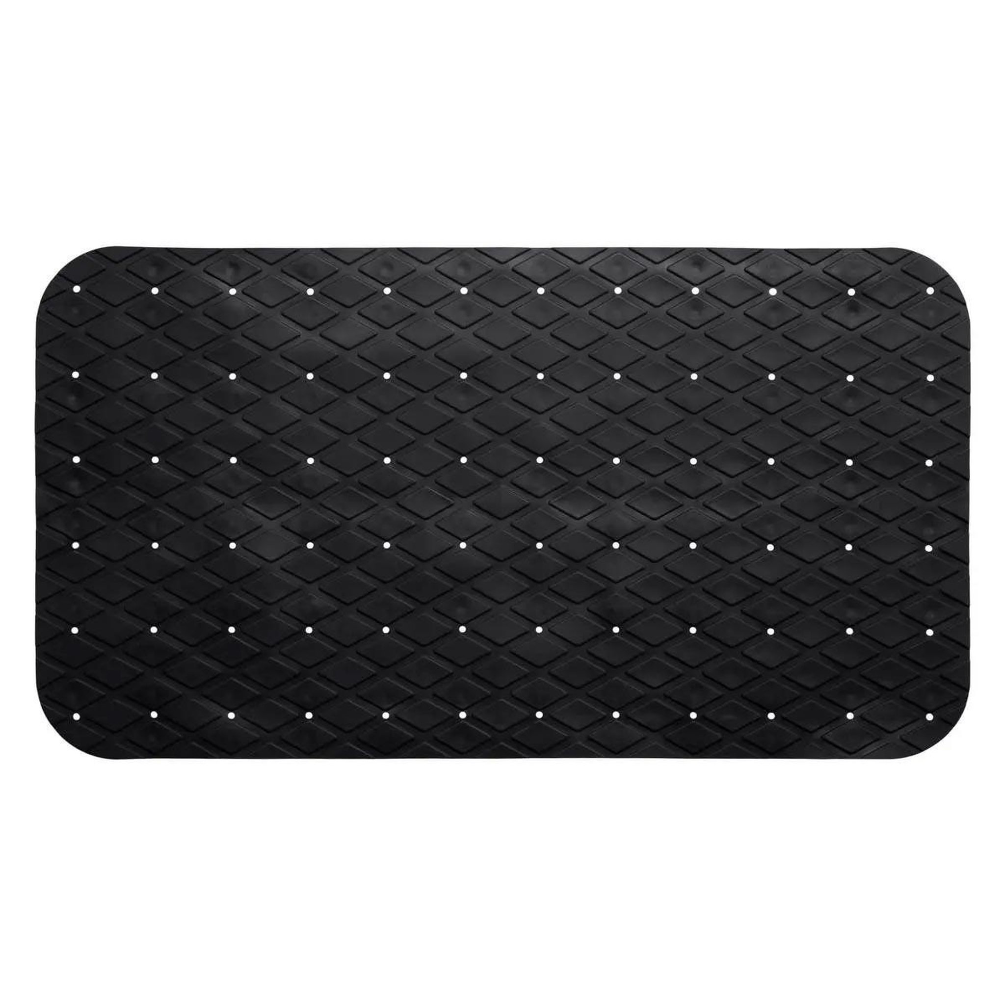 FIVE Fond de bain pvc  diamond  39x69cm noir