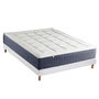 Voir la diapositive 1 : IDLITERIE Ensemble Matelas Ressort 7 zones + Mémoire de forme + Sommier KING STYLE Fabriqué en France