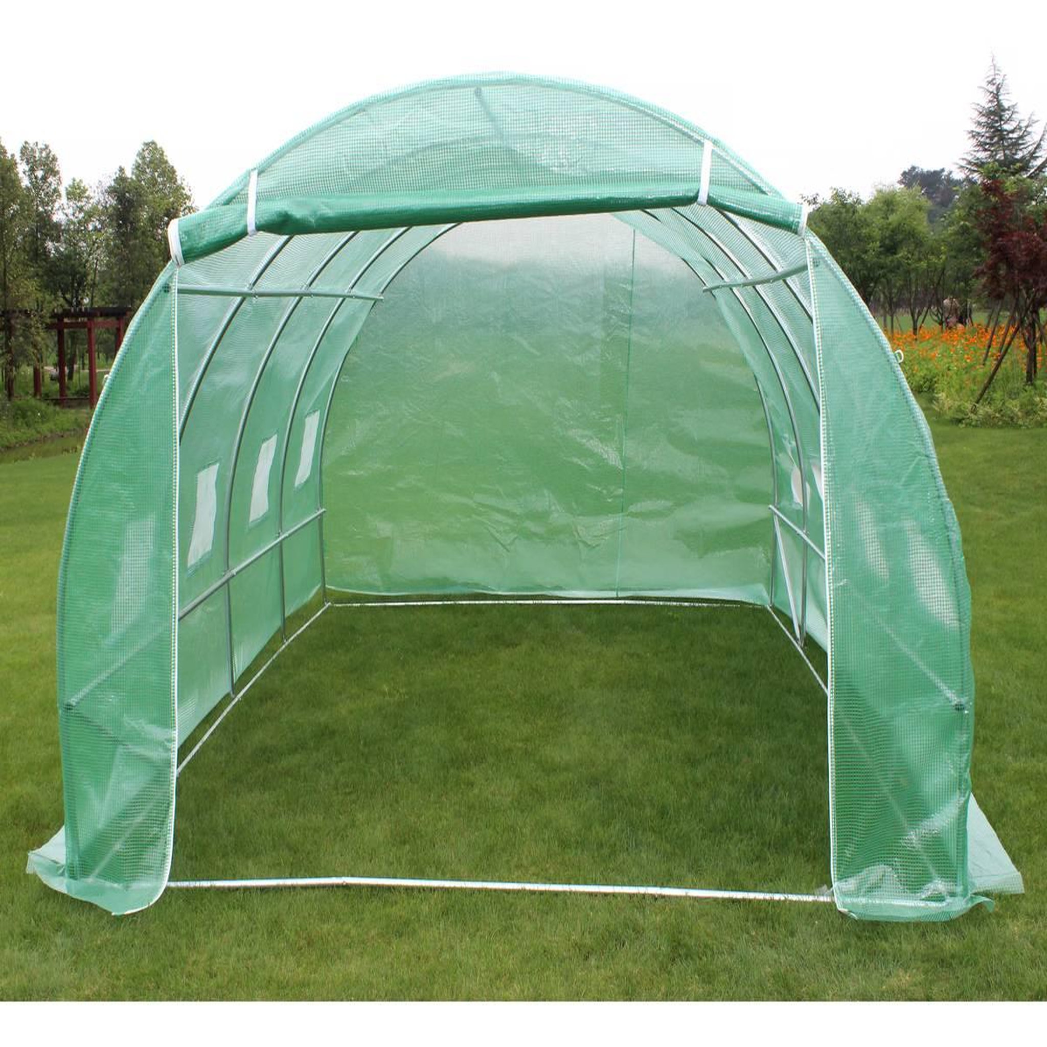 Voir la diapositive 2 : Habitat et Jardin SERRE TUNNEL DE JARDIN ALTHEA - 12M² - 4 X 3 X 2 M
