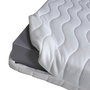 Voir la diapositive 2 :  Matelas 90x190 mémoire de forme Luna - Blanc