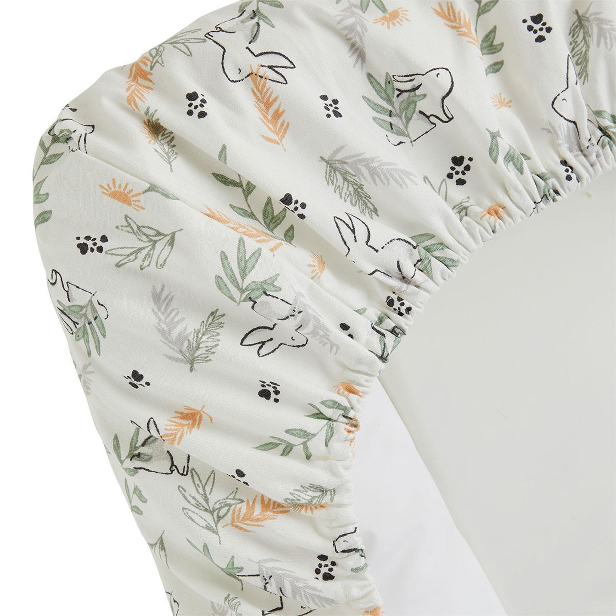 Voir la diapositive 4 : Petit Béguin Housse de matelas à langer + tapis de change frimousse
