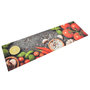 Voir la diapositive 1 : VIDAXL Tapis de cuisine lavable impression legumes 45x150 cm velours