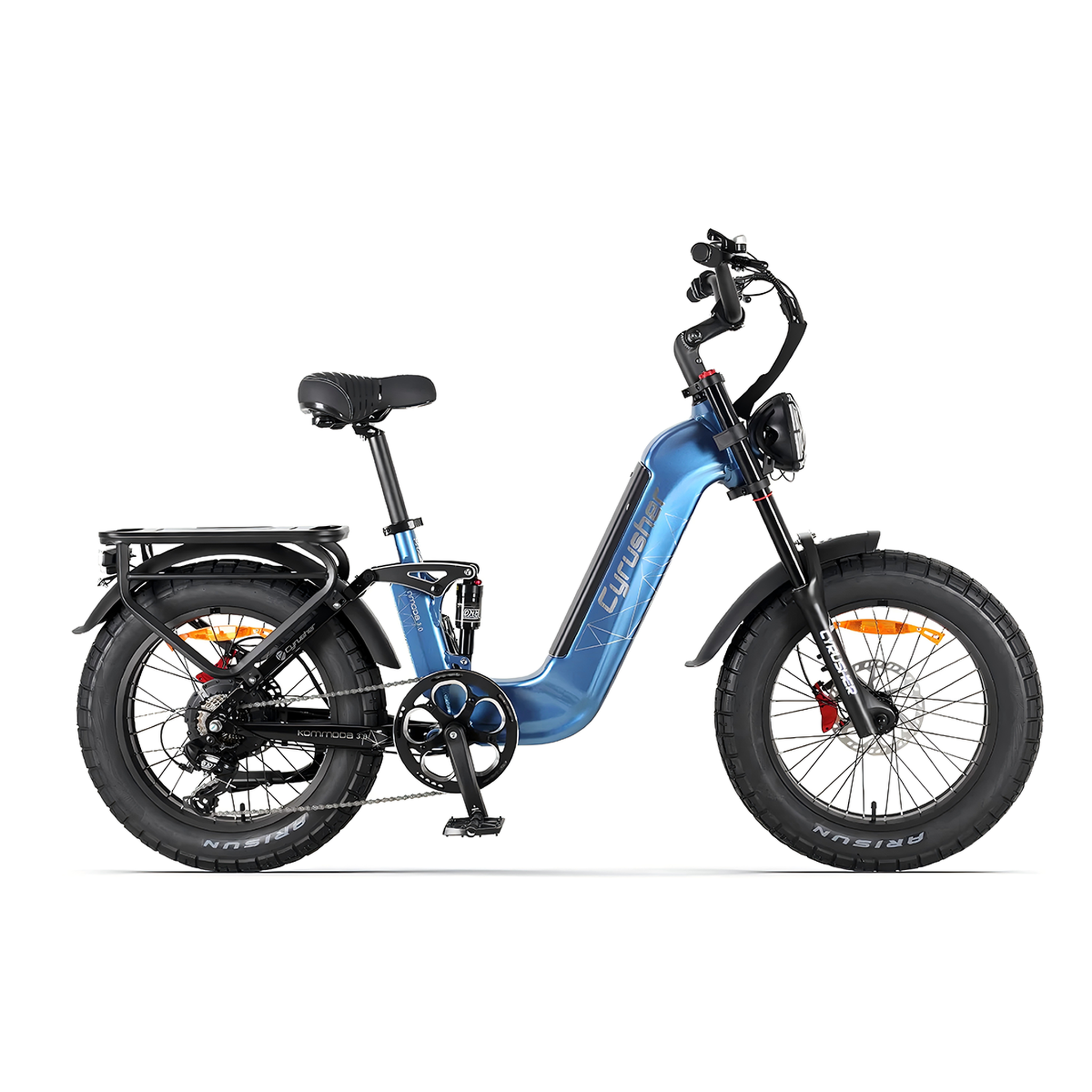 Voir la diapositive 1 : CYRUSHER Vélo électrique Fat Bike Cyrusher Kommoda 3.0