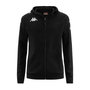Voir la diapositive 1 : KAPPA Sweat Zippé Noir Homme Kappa Divieto