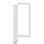 Voir la diapositive 5 : VIDAXL Pieds de table a manger forme de T 2 pcs blanc 80x35x(72-73) cm