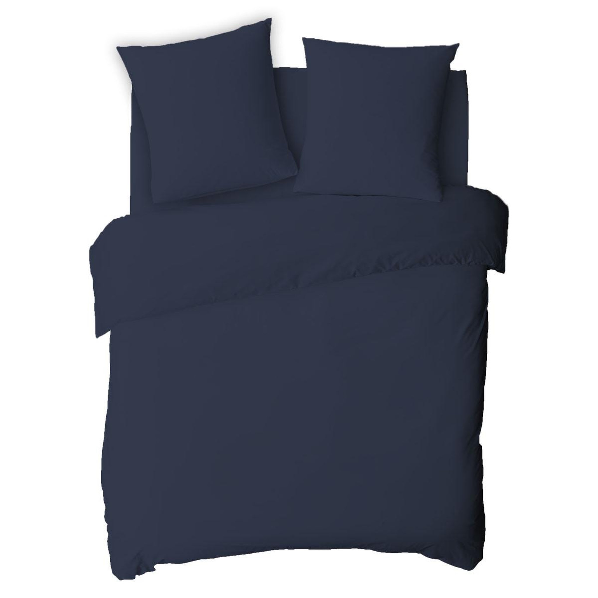 Voir la diapositive 3 : FUTURE HOME Drap housse uni en coton 57 fils