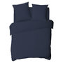 Voir la diapositive 3 : FUTURE HOME Drap housse uni en coton 57 fils