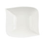 Voir la diapositive 3 : SECRET DE GOURMET Coupelle Carrée  Vague  13cm Blanc