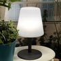 Voir la diapositive 5 : Lumisky Lot de 4 Lampe de table sans fil LED STANDY MINI Gris Acier H25CM