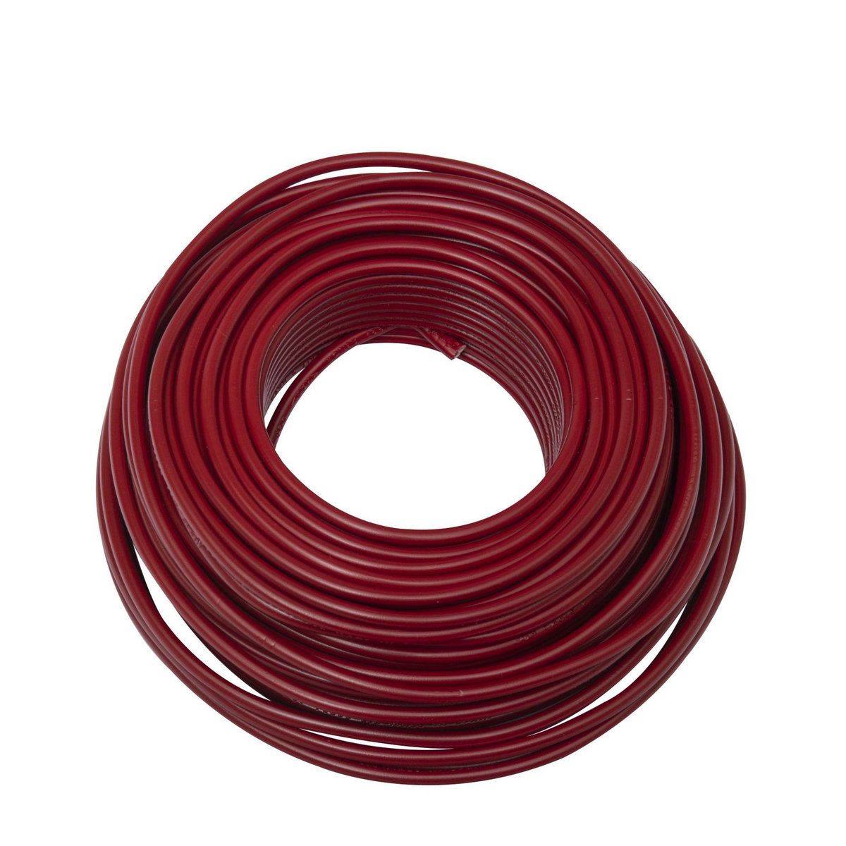 ZENITECH Câble électrique HO7V-U 2,5mm2 Rouge - 25m